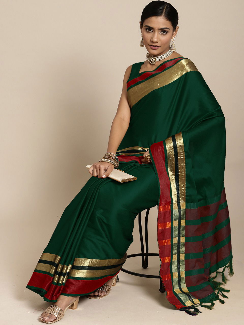 Aura Festive New Designer Party Wear Silk Latest Saree Collection